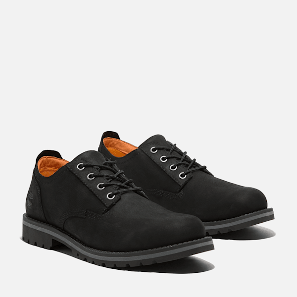 Timberland Redwood Falls Waterproof Shoe Black Nubuck Men'S