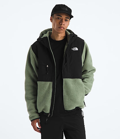 The North Face Men Retro Denali Hoodie TNF Black Bark Mist/TNF Black Sumac/TNF Black