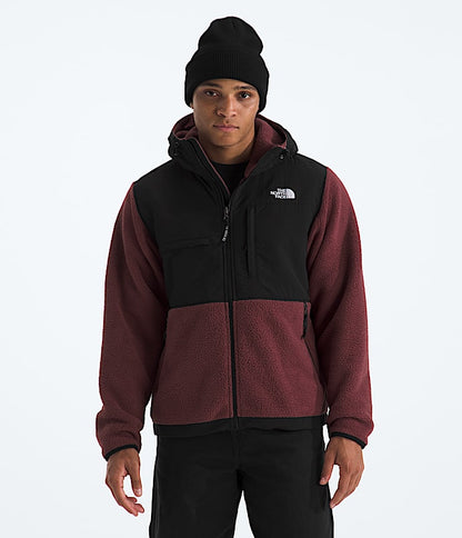 The North Face Men Retro Denali Hoodie TNF Black Bark Mist/TNF Black Sumac/TNF Black