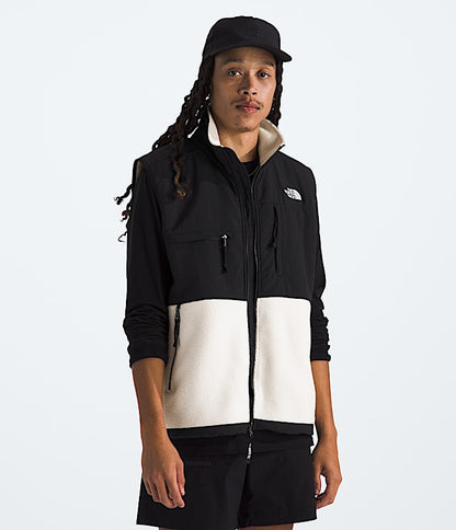 The North Face Men Retro Denali Vest TNF Mid Grey Heather/TNF Black White Dune/TNF Black