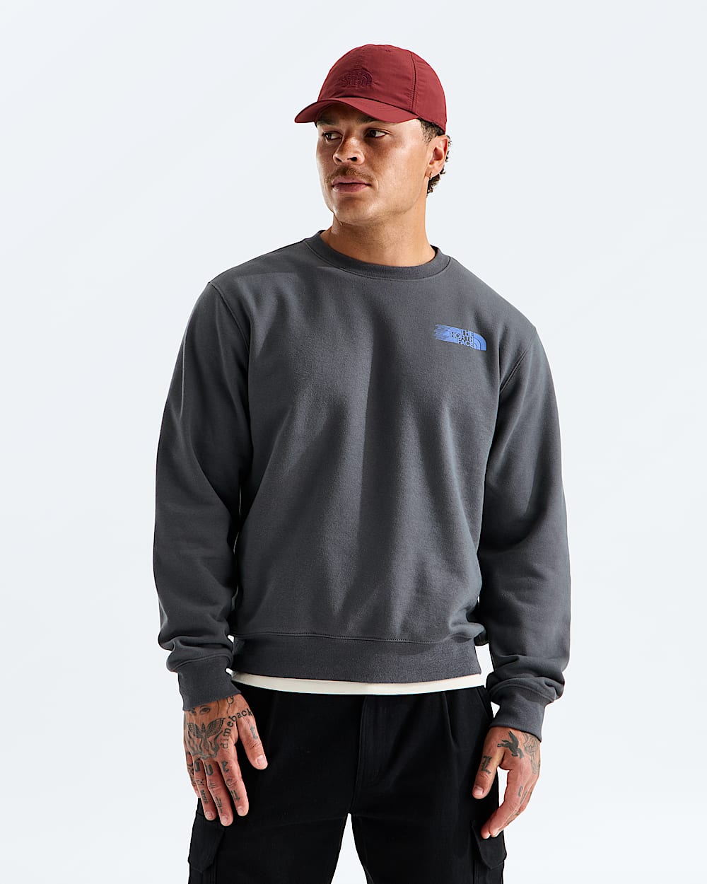 The North Face Men’s Retro Trail Relaxed Crew—Graphic