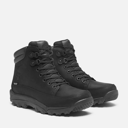 Timberland Rime Ridge Waterproof Mid Boot Black Nubuck Men'S