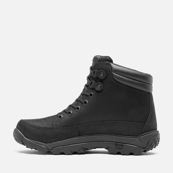 Timberland Rime Ridge Waterproof Mid Boot Black Nubuck Men'S