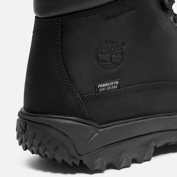 Timberland Rime Ridge Waterproof Mid Boot Black Nubuck Men'S