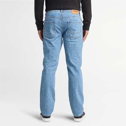 Timberland Sandown Straight-Fit Denim Pant Light Shade Men'S