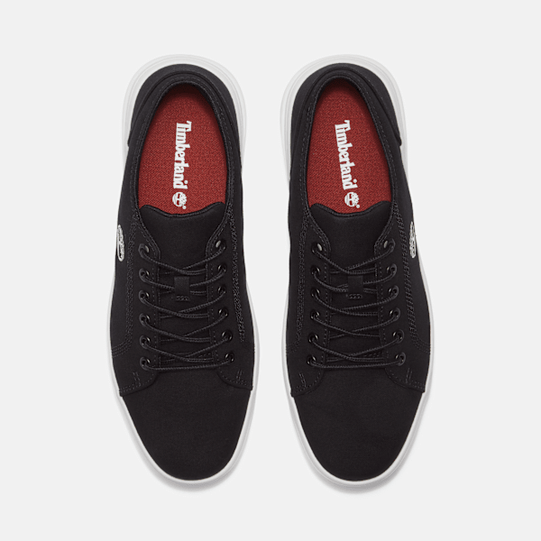 Timberland Seneca Bay Sneaker Black Canvas Men'S