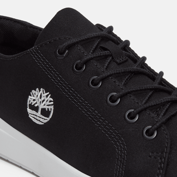 Timberland Seneca Bay Sneaker Black Canvas Men'S