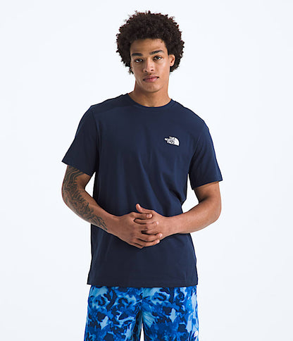 The North Face Men Short-Sleeve Simple Dome Tee TNF Medium Grey Heather Summit Navy