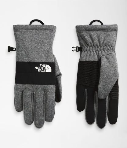 The North Face Men Sierra Etip Gloves TNF Medium Grey Heather Summit Navy TNF Black