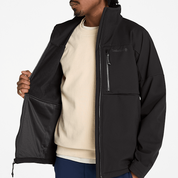Timberland Softshell Jacket Black Men'S