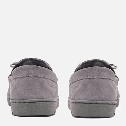Timberland Stony Ledge Flannel-Lined Moc Slipper Dark Grey Men'S