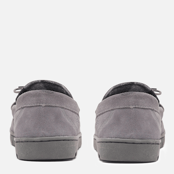 Timberland Stony Ledge Flannel-Lined Moc Slipper Dark Grey Men'S