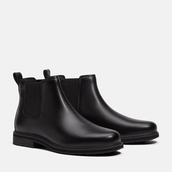 Timberland Stormbucks Chelsea Boot Black Full-Grain Men'S
