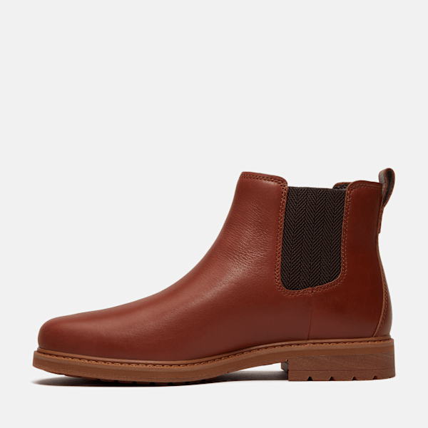 Timberland Stormbucks Chelsea Boot Rust Full-Grain Men'S