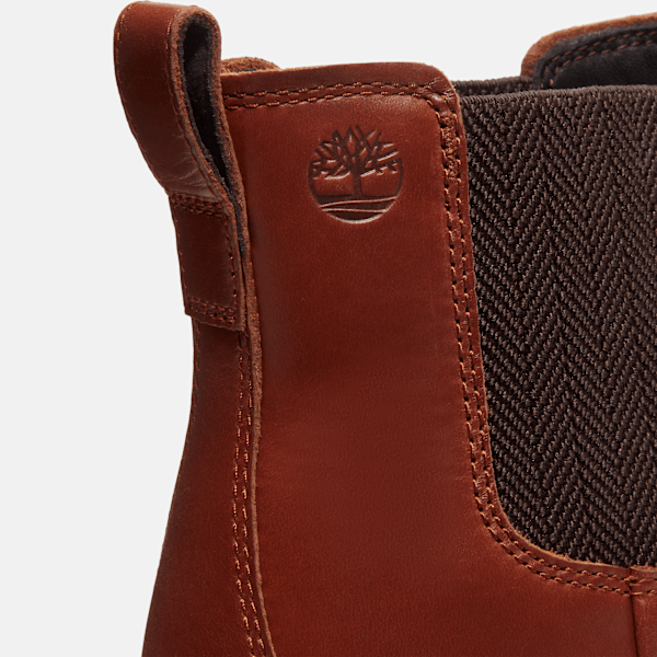 Timberland Stormbucks Chelsea Boot Rust Full-Grain Men'S