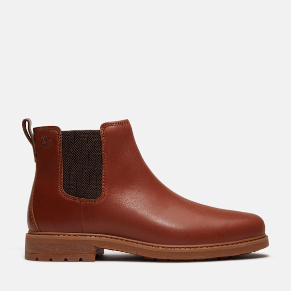 Timberland Stormbucks Chelsea Boot Rust Full-Grain Men'S