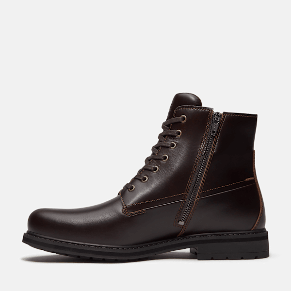 Timberland Stormbucks Waterproof Boot Dark Brown Full-Grain Men'S