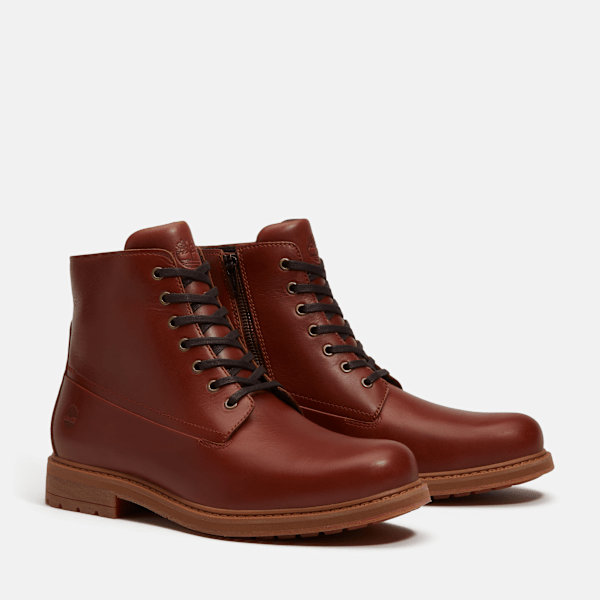 Timberland Stormbucks Waterproof Boot Rust Full-Grain Men'S