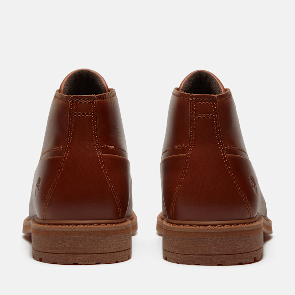 Timberland Stormbucks Waterproof Chukka Boot Rust Full-Grain Men'S
