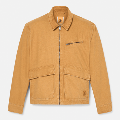 Timberland Strafford Washed Canvas Jacket Wheat Men'S