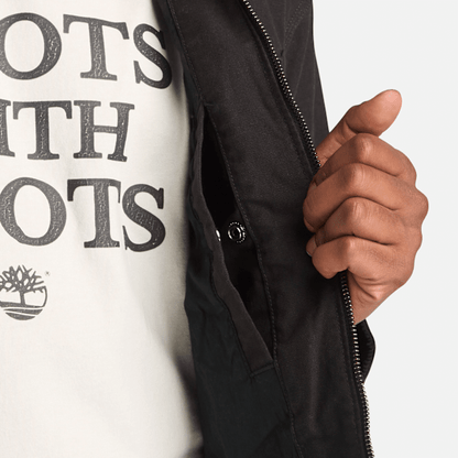 Timberland Strafford Washed Canvas Jacket Black Men'S