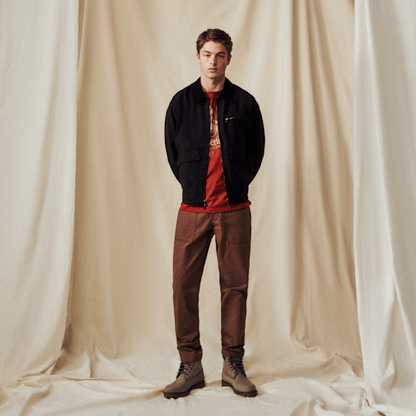 Timberland Strafford Washed Canvas Jacket Black Men'S