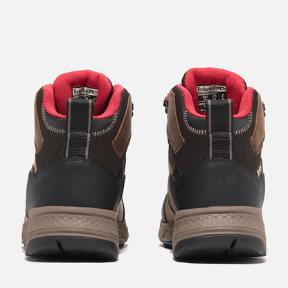 Timberland Switchback Lt Steel Toe Work Boot Coconut Brown Men'S