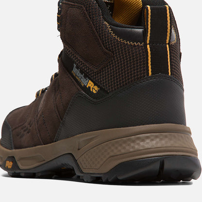 Timberland Men'S Switchback Lt Steel Toe Work Boot Brown/Yellow