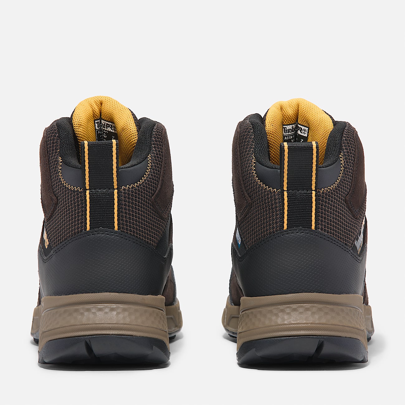 Timberland Men'S Switchback Lt Steel Toe Work Boot Brown/Yellow