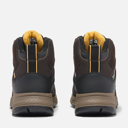 Timberland Men'S Switchback Lt Steel Toe Work Boot Brown/Yellow