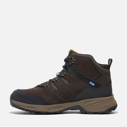 Timberland Men'S Switchback Lt Steel Toe Work Boot Brown/Yellow