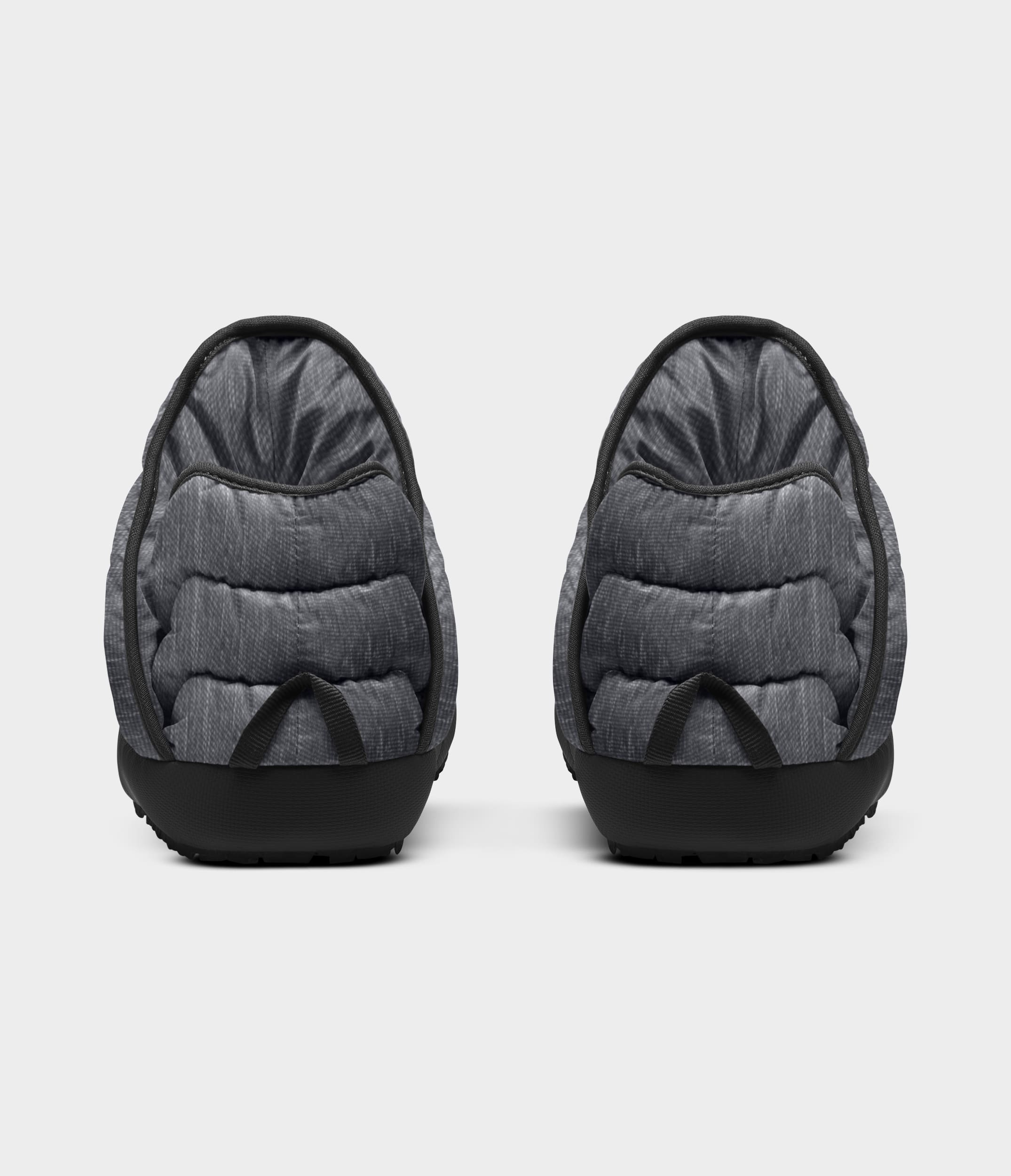 The North Face Mens Thermoball Traction Booties Phantom Grey Heather Print Phantom Grey Heather Print
