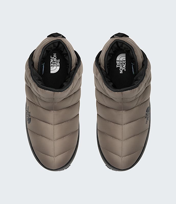 The North Face Mens Thermoball Traction Booties Mocha Brown