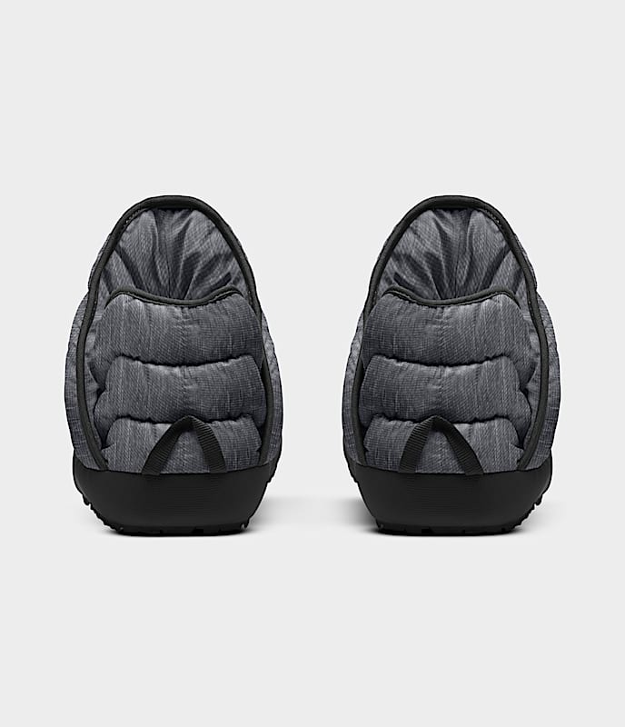 The North Face Mens Thermoball Traction Booties Phantom Grey Heather Print