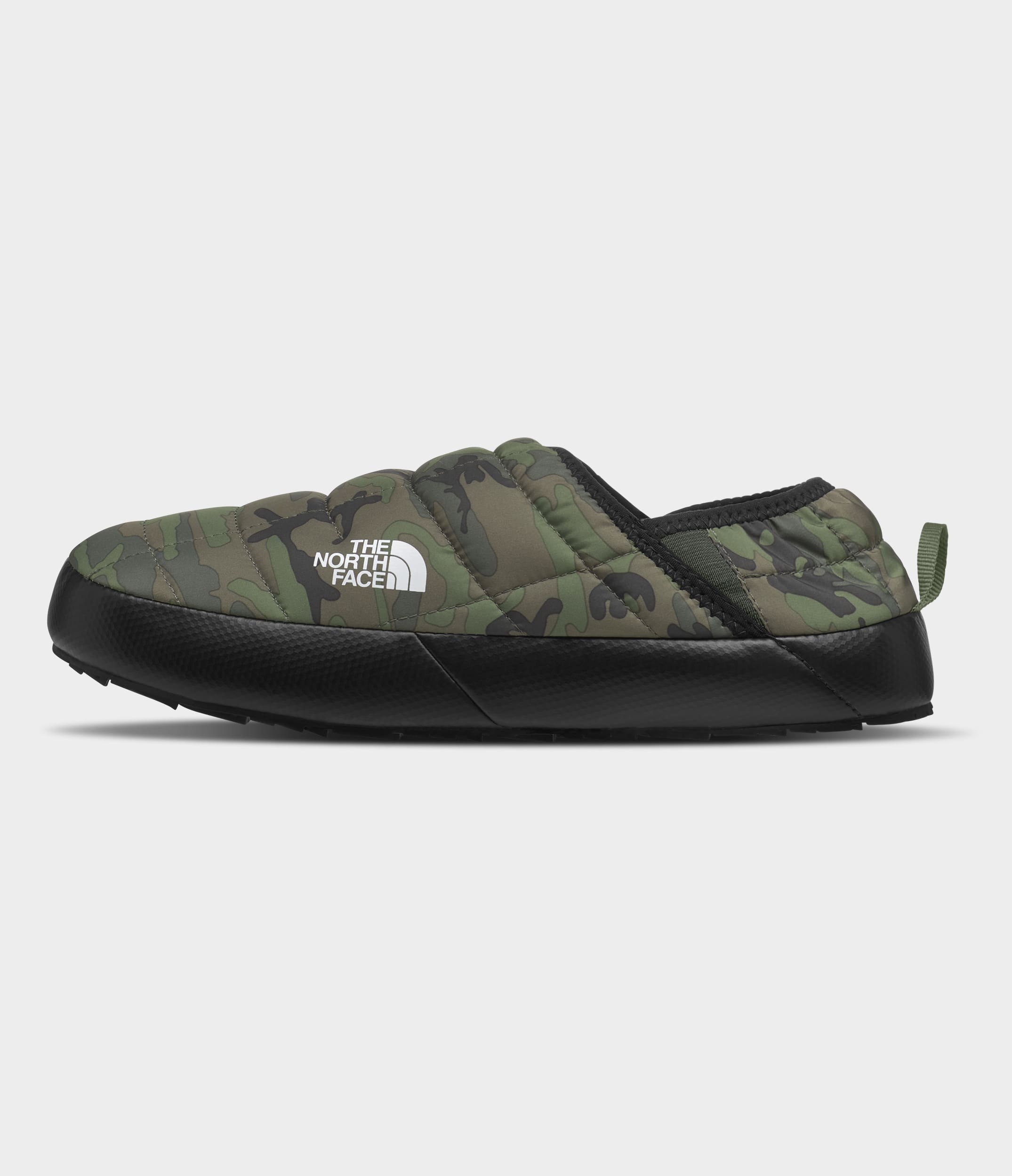 The North Face Mens Thermoball Traction Mules V Thyme Brushwood Camo Print Thyme Brushwood Camo Print