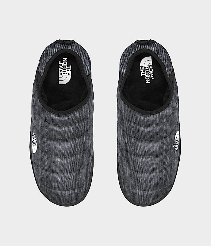 The North Face Mens Thermoball Traction Mules V Phantom Grey Heather Print