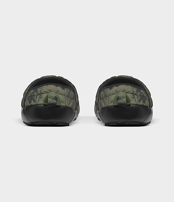 The North Face Mens Thermoball Traction Mules V Thyme Brushwood Camo Print