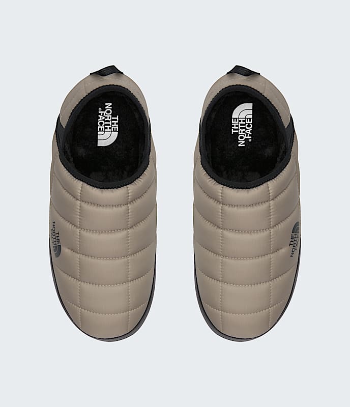 The North Face Mens Thermoball Traction Mules V Mushroom Grey