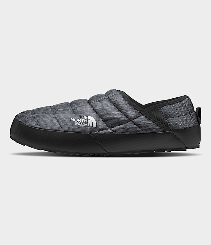 The North Face Mens Thermoball Traction Mules V Phantom Grey Heather Print