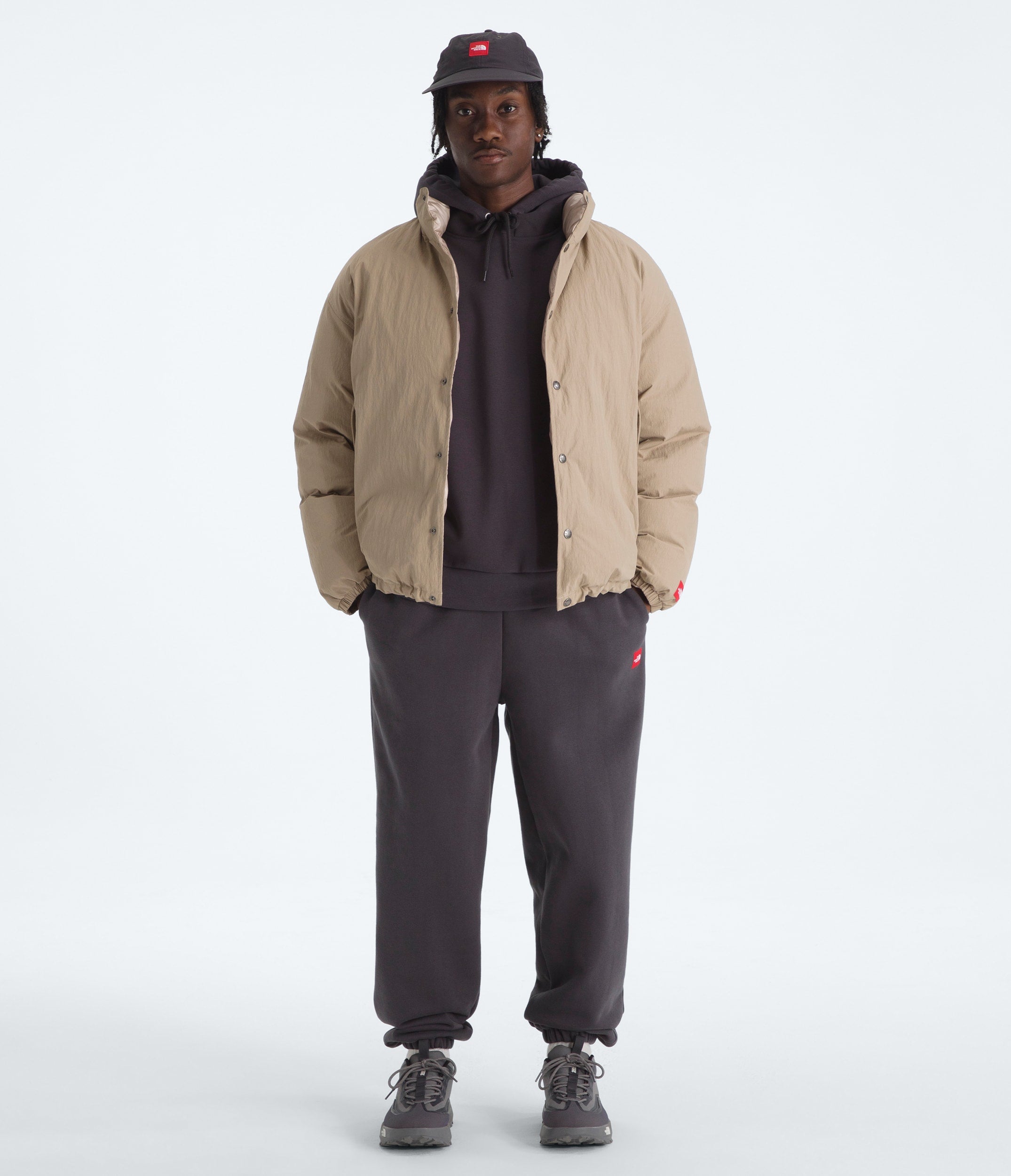 The North Face Men’s TNF™ Red Box Down Jacket Mushroom Grey