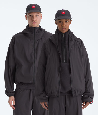 The North Face Men’s TNF™ Red Box Packable Hooded Wind Jacket Obsidian