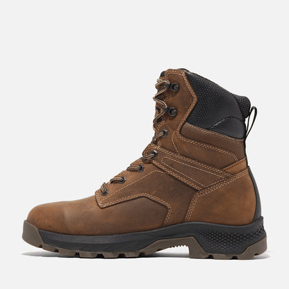 Timberland Titan Ev 8" Soft-Toe Waterproof Work Boot Medium Brown Full-Grain Men'S