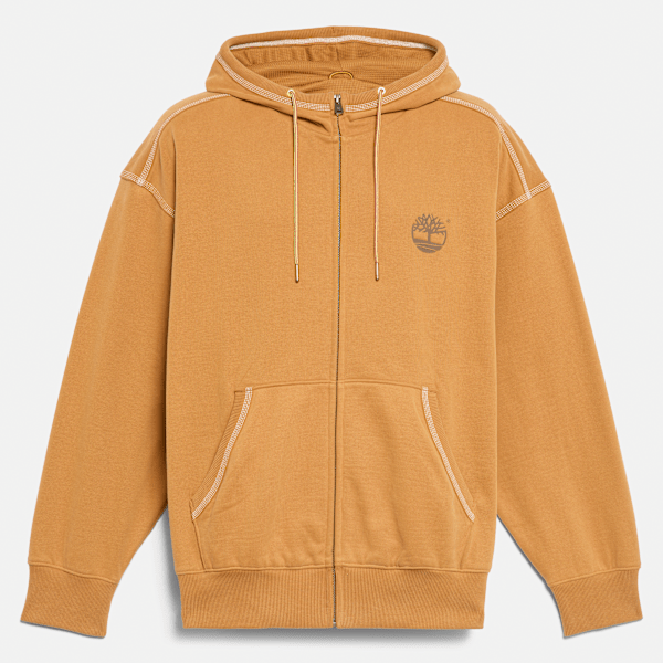 Timberland 10061 Full-Zip Sweatshirt Wheat Men'S