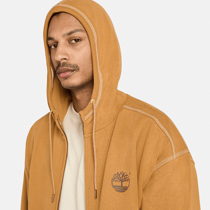 Timberland 10061 Full-Zip Sweatshirt Wheat Men'S