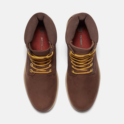 Timberland 25 6-Inch Waterproof Boot Dark Brown Full-Grain Men'S
