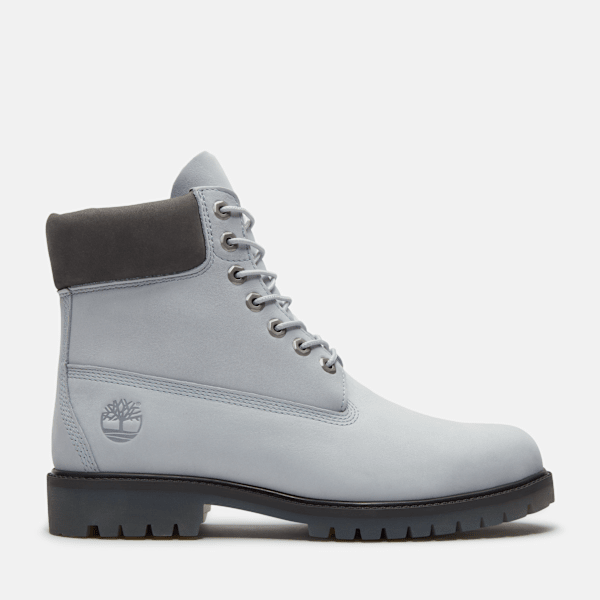 Timberland Alpine Glacier 6-Inch Waterproof Boot Glacier Grey Nubuck Men'S