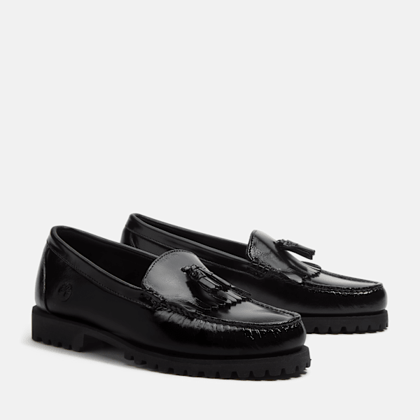 Timberland Authentic Loafer Black Full-Grain Men'S