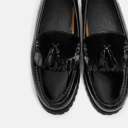 Timberland Authentic Loafer Black Full-Grain Men'S