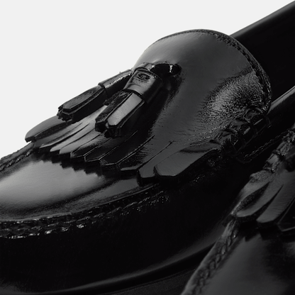 Timberland Authentic Loafer Black Full-Grain Men'S