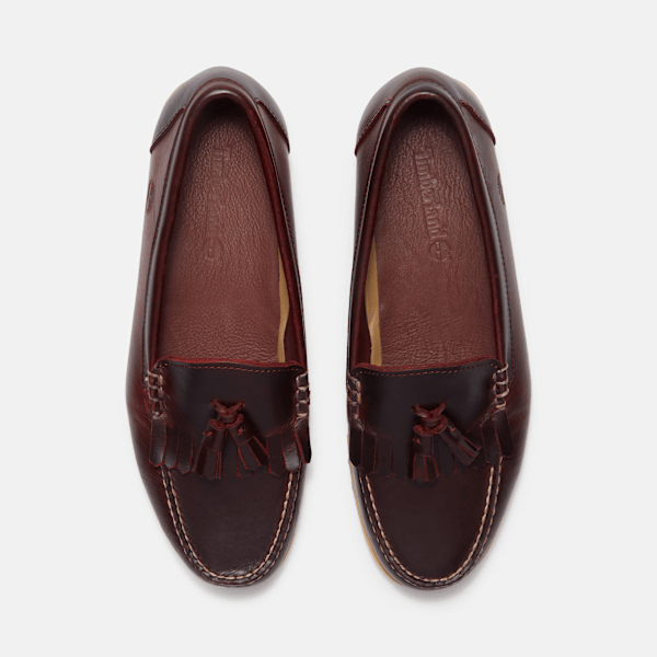 Timberland Authentic Loafer Burgundy Full-Grain Men'S